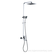 Wall Mounted Brass Rain Shower Faucet